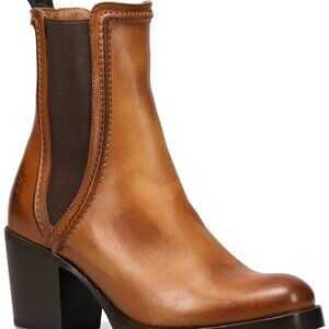 FRYE Jean Chelsea Leather Bootie